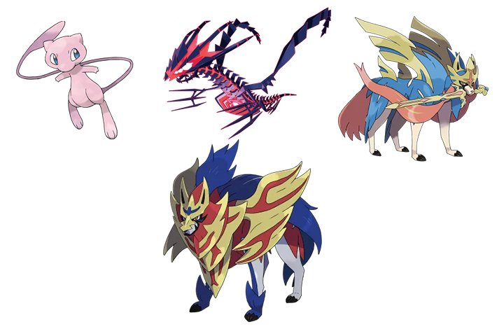 Pokemon Switch 4 x Psychic pokemon